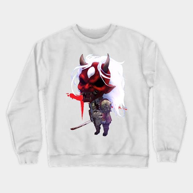 Oni Crewneck Sweatshirt by ArchiriUsagi